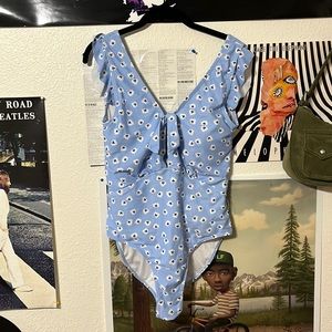 daisies one piece swimsuit
